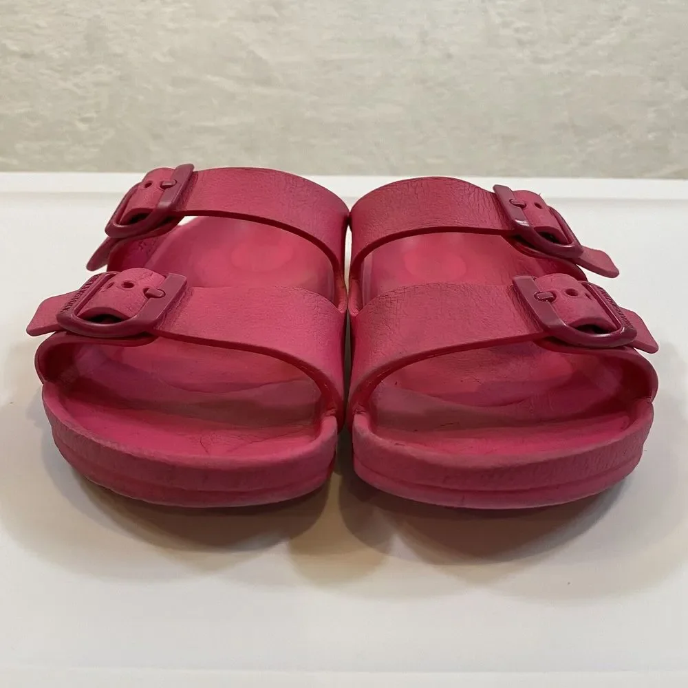 Arizona EVA Birkenstock Beetroot Purple Pink Toddler Girl's Size 1 EU 32 Sandals